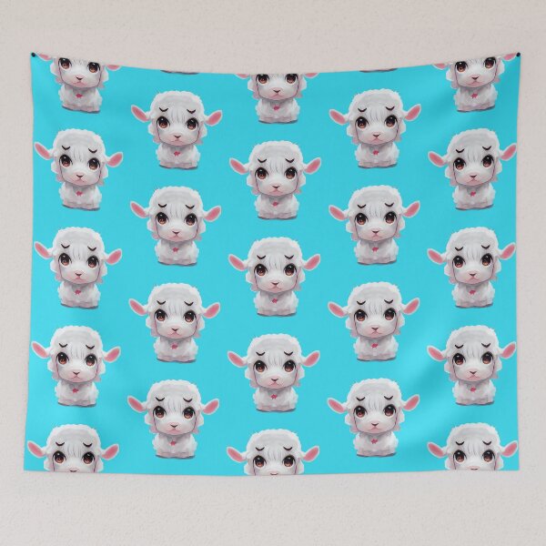 Item preview, Kawaii Manga Lamb designed and sold by Bratak.