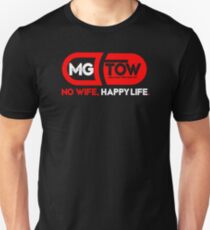 MGTOW T-Shirt: No Wife, Happy Life. Red pill Unisex T-Shirt