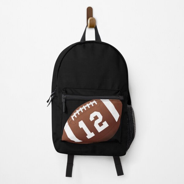 Item preview, American football ball number 12, twelve designed and sold by TheCultStuff.