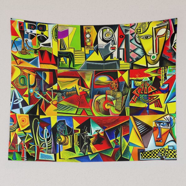 Item preview, Keeping an Eye Out for Picasso  designed and sold by PictureNZ.