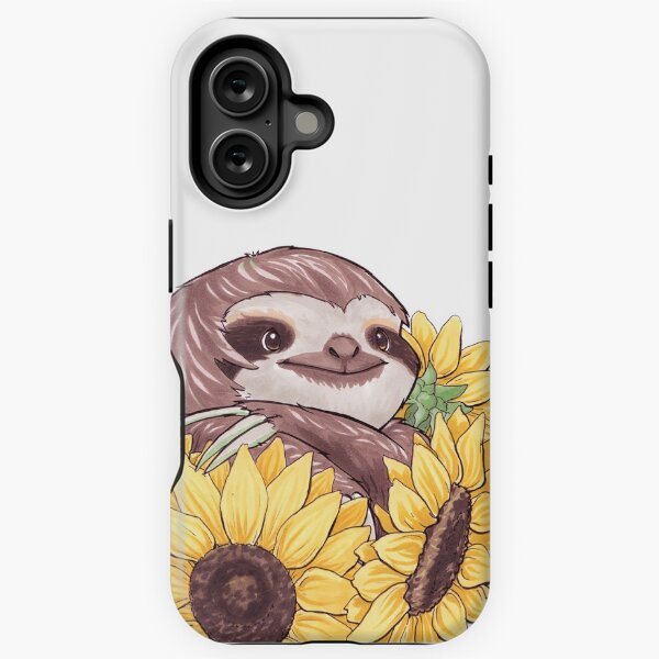 Item preview, Sunflower Sloth designed and sold by KarenEHaley.