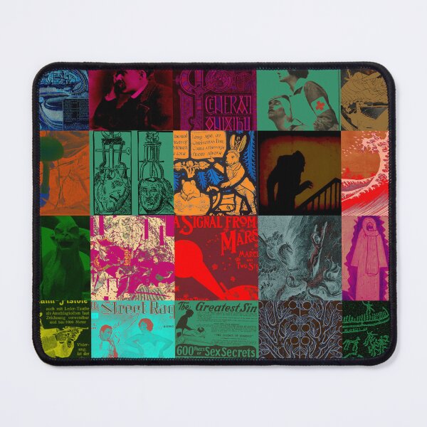Item preview, psychedelic pop collage designed and sold by weirdove.