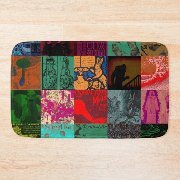 Item preview, psychedelic pop collage designed and sold by weirdove.