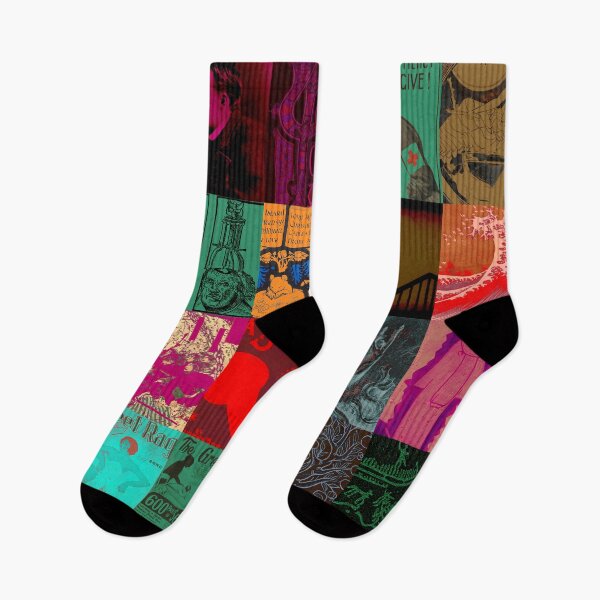 Item preview, psychedelic pop collage designed and sold by weirdove.