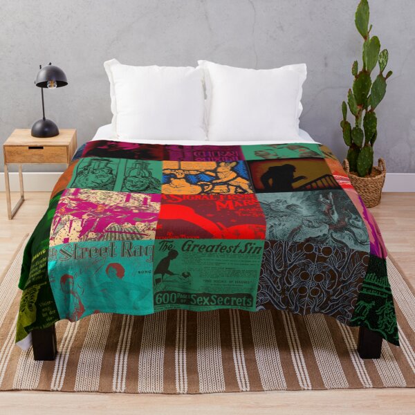 Item preview, psychedelic pop collage designed and sold by weirdove.