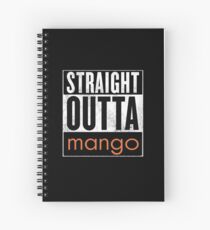 Straight Outta Mango - Juul City Spiral Notebook