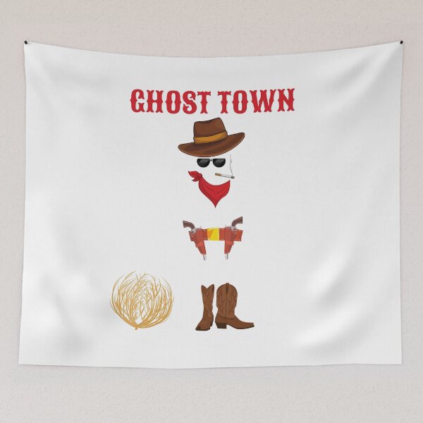 Item preview, Funny Halloween Ghost Town Cowboy designed and sold by podguy.