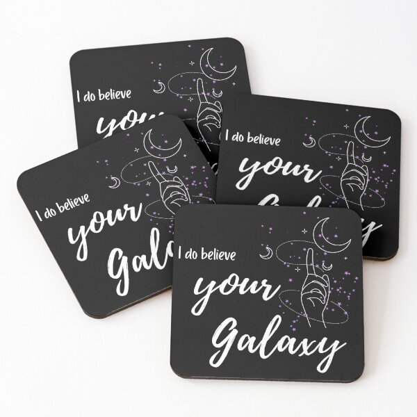 Artikelvorschau, Ich glaube deiner Galaxie - Magic Shop BTS (schwarz) entworfen und verkauft von ohleeve.