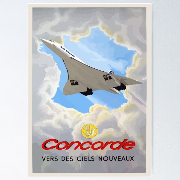 Item preview, Concorde towards new skies designed and sold by Speedbirddesign.