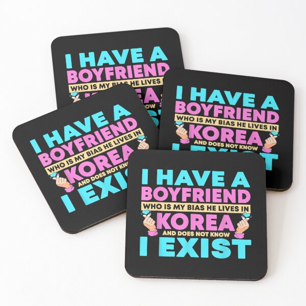 Item preview, I Have A Boyfriend Who Is My Bias Korean Kdrama Kpop Lover designed and sold by LilacShop7.