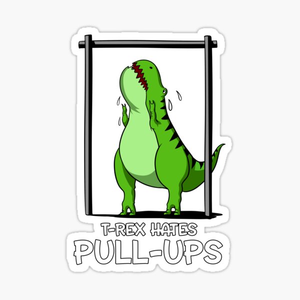 Artikel-Vorschau von T-Rex hasst Klimmzüge, designt und verkauft von underheaven.