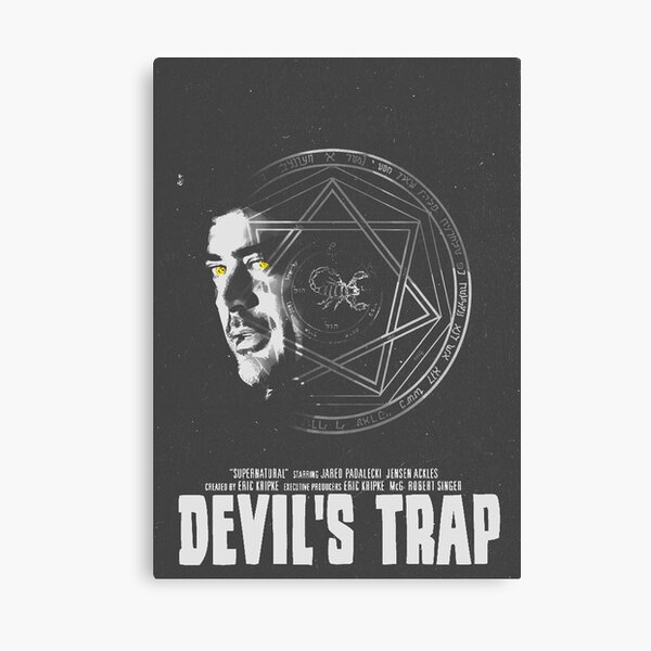 Supernatural Devil's Trap Canvas Print