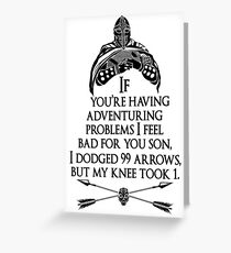 Arrowborn Greeting Card