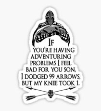 Arrowborn Sticker