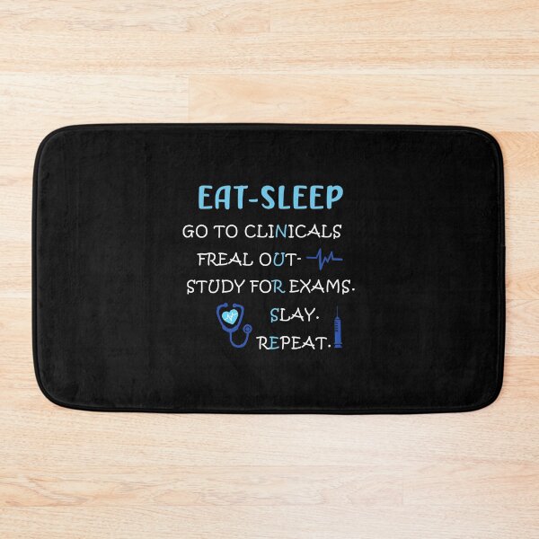 Item preview, Eat Sleep Go To Clinicals, Funny Nurse In Progress designed and sold by boyastore.