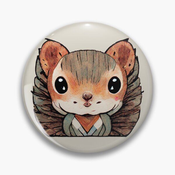 Item preview, Kawaii Manga Squirel designed and sold by Bratak.