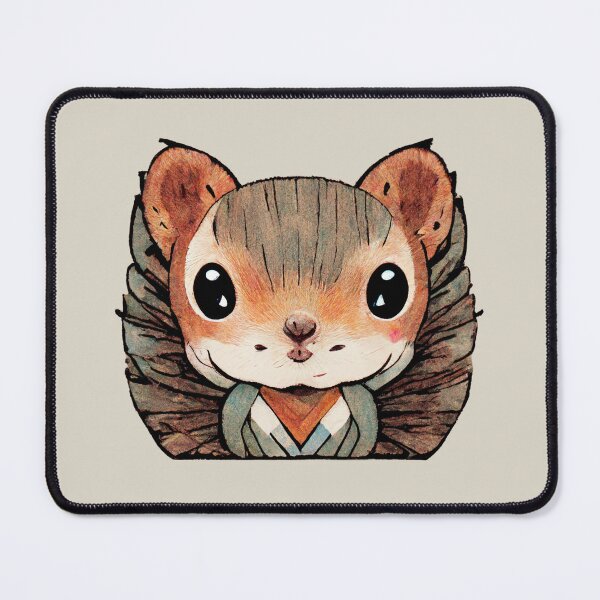 Item preview, Kawaii Manga Squirel designed and sold by Bratak.