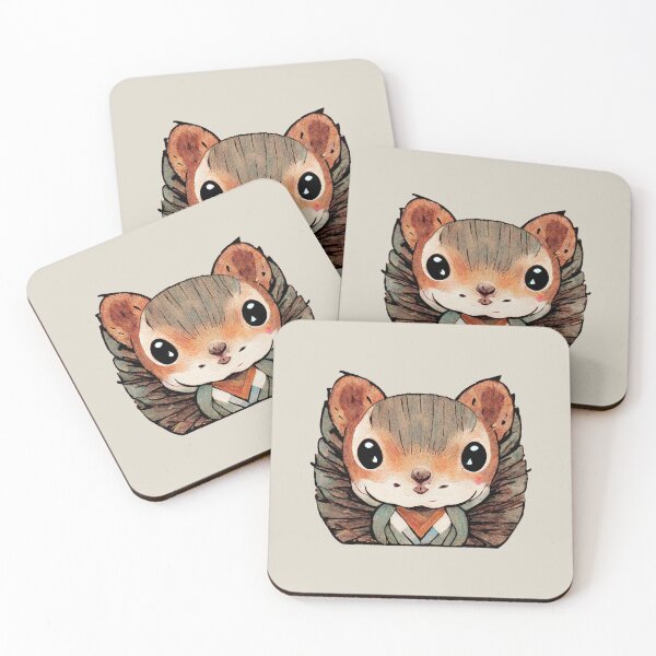 Item preview, Kawaii Manga Squirel designed and sold by Bratak.