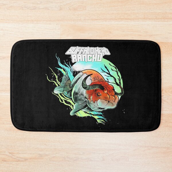 Item preview, Buffalo-Head-Funny-Ranchu-Sunset designed and sold by EleanorWilson.