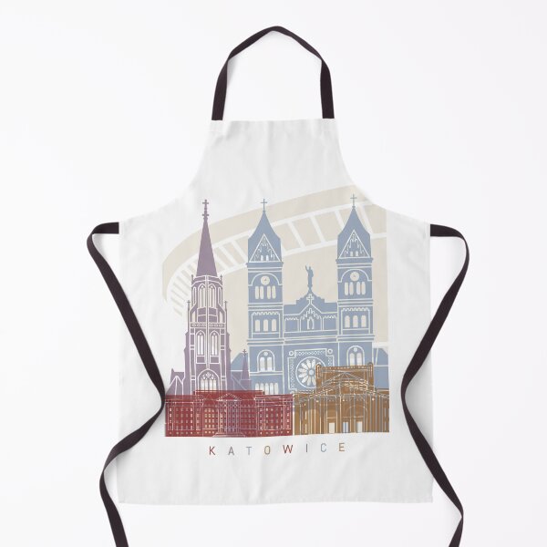 Item preview, KATOWICE SKYLINE POSTER PASTEL designed and sold by paulrommer.