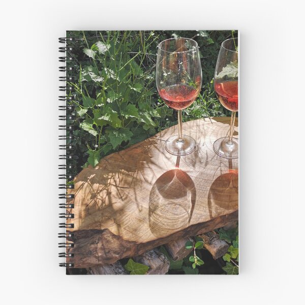 Item preview, Tree slice with wine glasses, wine tasting designed and sold by susannvoelske.