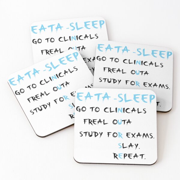 Item preview,  Eat Sleep Go To Clinicals, Funny Nurse In Progress designed and sold by boyastore.