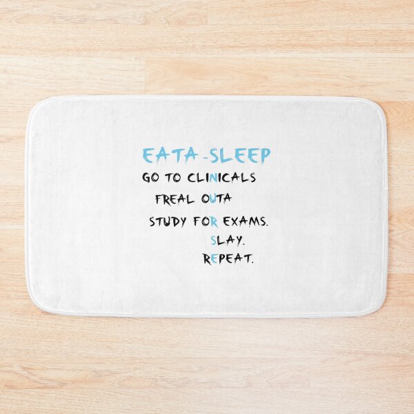 Item preview,  Eat Sleep Go To Clinicals, Funny Nurse In Progress designed and sold by boyastore.