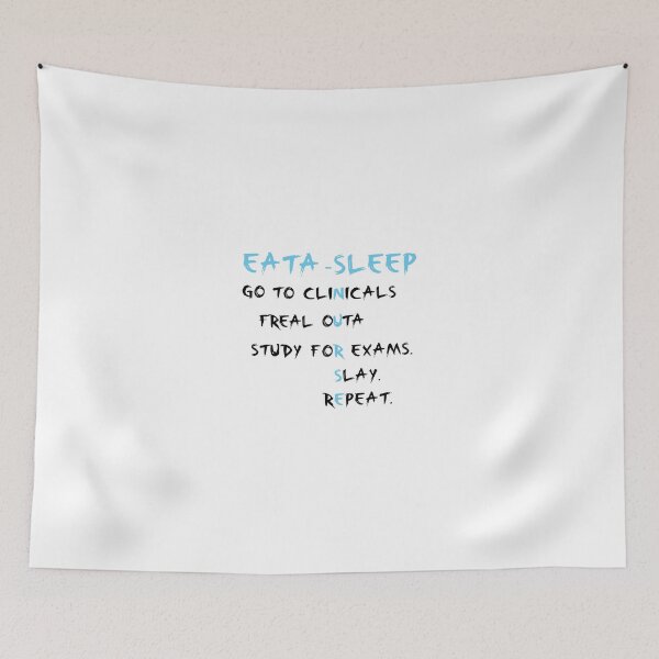 Item preview,  Eat Sleep Go To Clinicals, Funny Nurse In Progress designed and sold by boyastore.