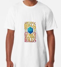 Camiseta larga Iniciativa no roles de género