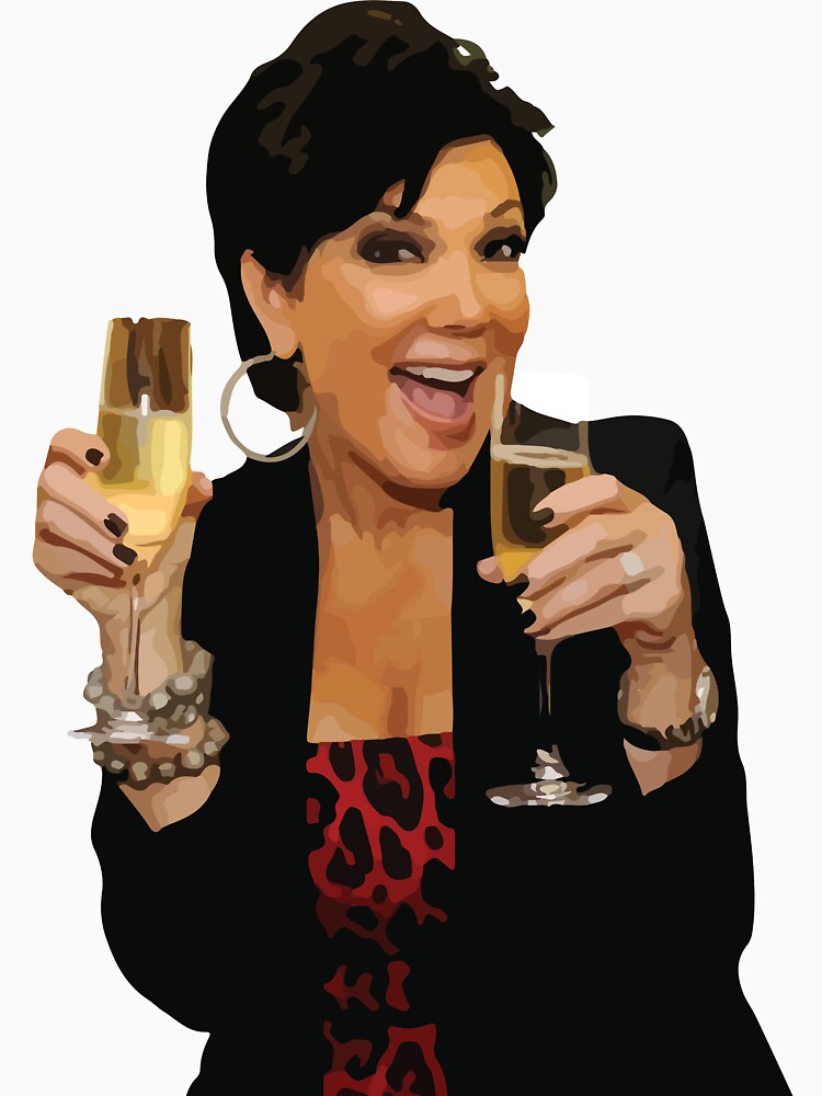 kris jenner flipping off shirt