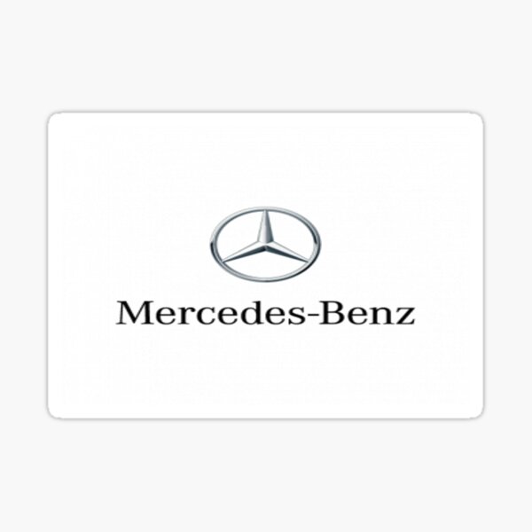 Logotipo de Mercedes Benz v2 Pegatina