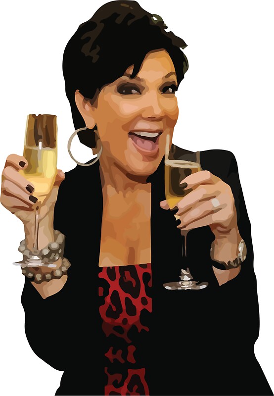 kris jenner flipping off shirt