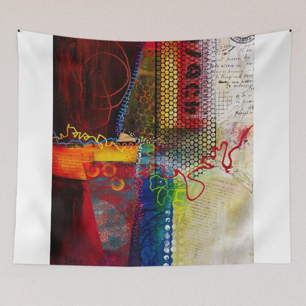 Item preview, Colorful Collage Art designed and sold by Patricia Lintner.