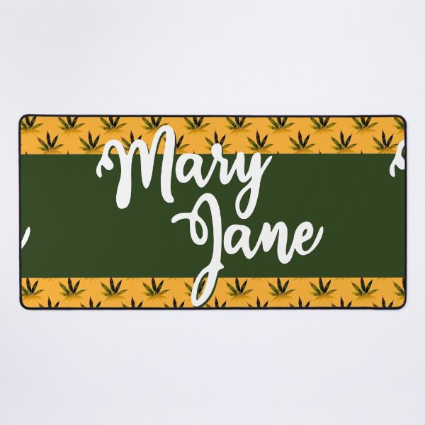 Item preview, Mary Jane Weed Leaf Pattern ~ Dark Green designed and sold by SoccaTamam.