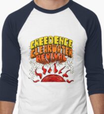 CCR lettering Men's Baseball ¾ T-Shirt