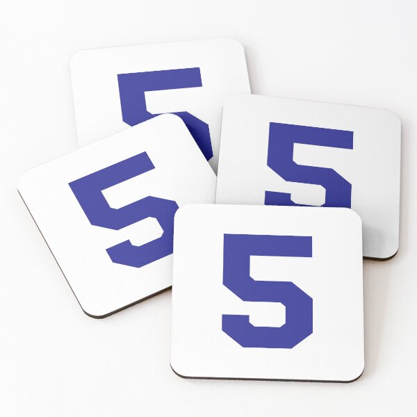Item preview, Number 5, Blue five, Sports five designed and sold by TheCultStuff.