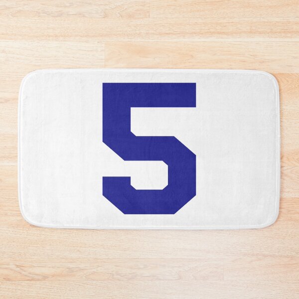 Item preview, Number 5, Blue five, Sports five designed and sold by TheCultStuff.