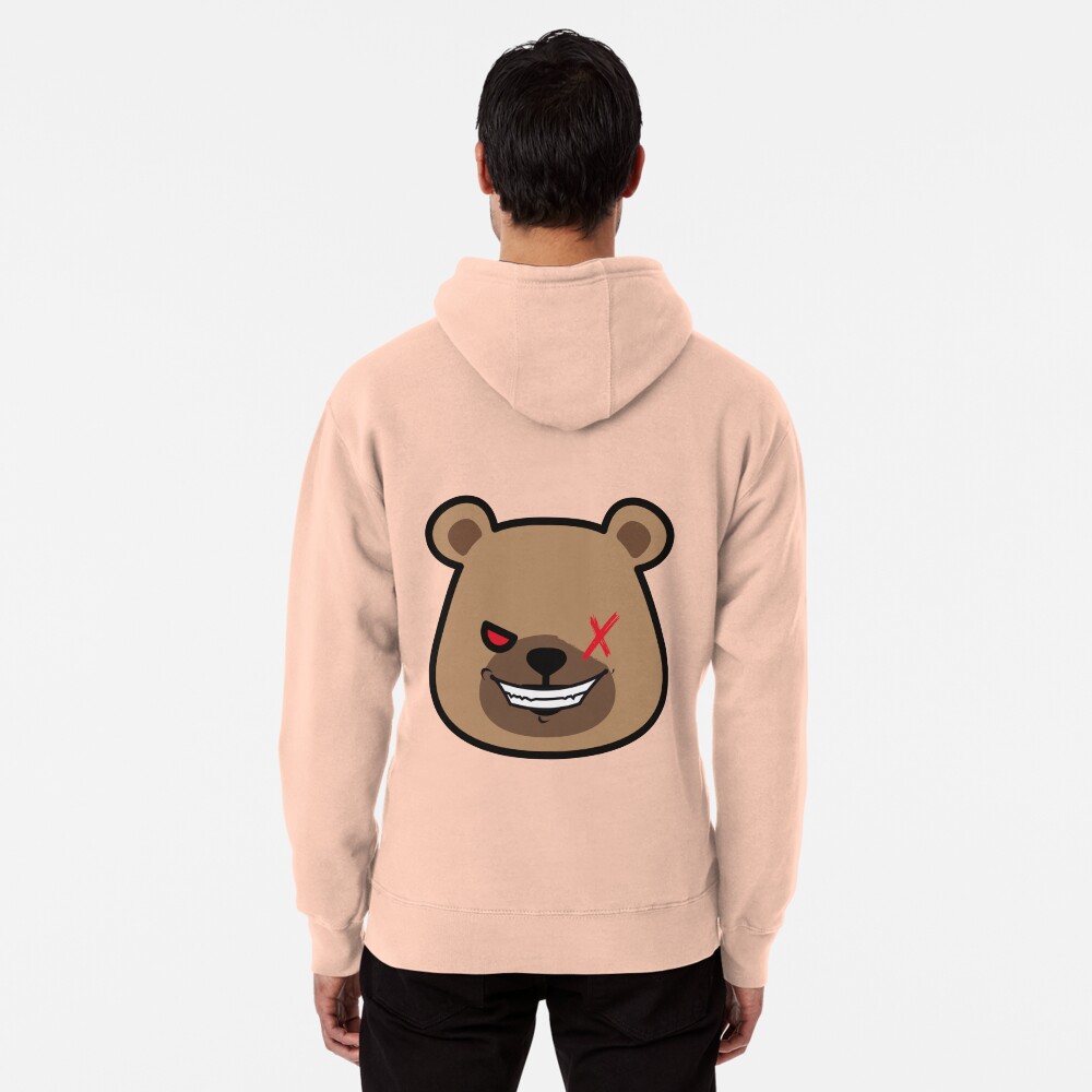 リュウヘイBE: FIRST THREE BOUCLE BEAR HOODIE ssrco,mhoodie,mens,ffd0bb: