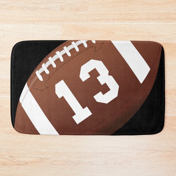 Artikelvorschau, American-Football-Ball Nummer 13, dreizehn entworfen und verkauft von TheCultStuff.