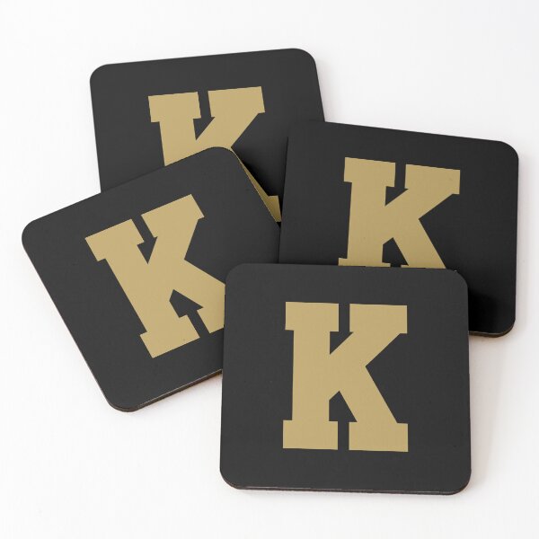 Item preview, Alphabet, Gold K, Sports letter K designed and sold by TheCultStuff.