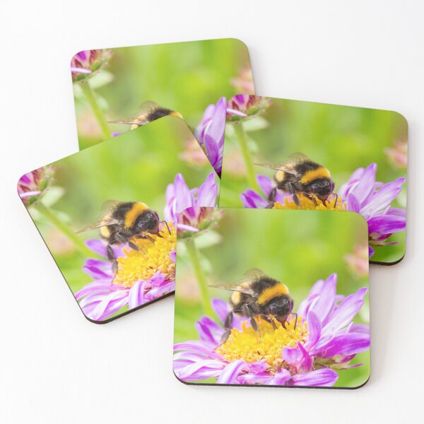 Item preview, Bumblebee On Purple Aster designed and sold by Tanya C  Smith.