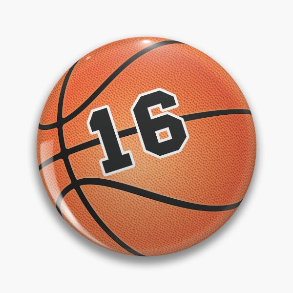 Item preview, Basketball ball number 16, sixteen designed and sold by TheCultStuff.
