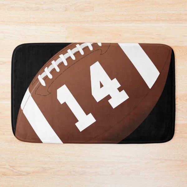Item preview, American football ball number 14, fourteen designed and sold by TheCultStuff.
