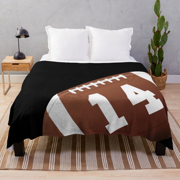 Item preview, American football ball number 14, fourteen designed and sold by TheCultStuff.