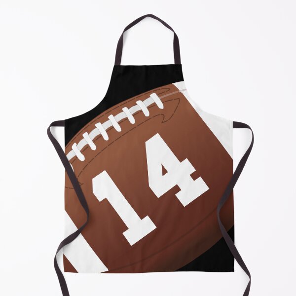 Item preview, American football ball number 14, fourteen designed and sold by TheCultStuff.