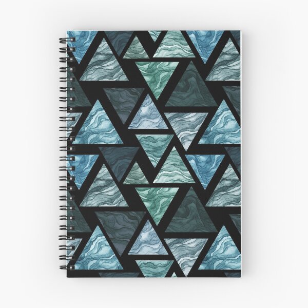 Item preview, Green and Blue Triangles designed and sold by Cordata.