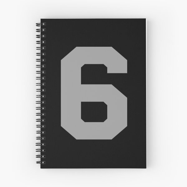 Item preview, Number 6, Silver six, Sports number 6 designed and sold by TheCultStuff.