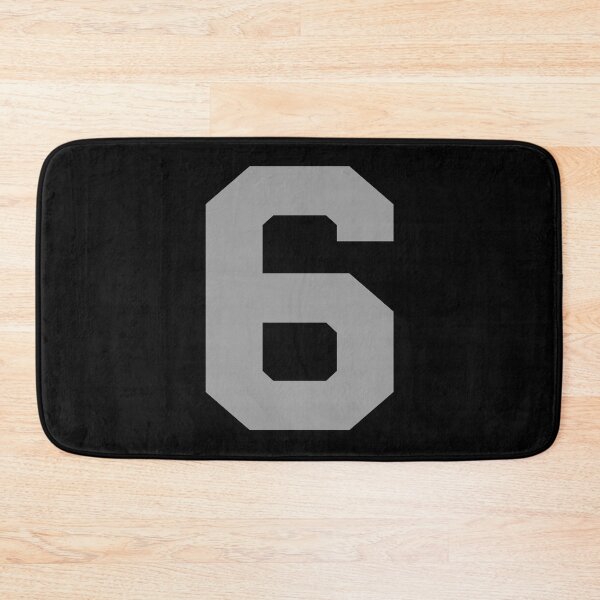Item preview, Number 6, Silver six, Sports number 6 designed and sold by TheCultStuff.