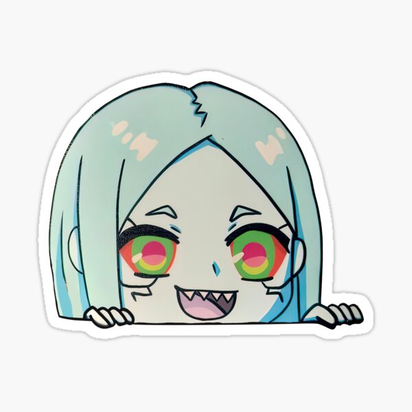 Anime cyberpunk anime sticker edge walker two-dimensional sticker