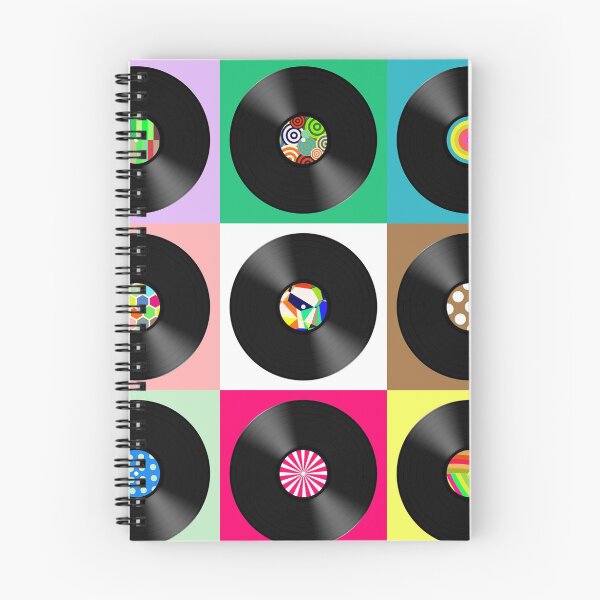 Aperçu de l'œuvre Disk-record-music-enjoy créée et vendue par Ellepro.
